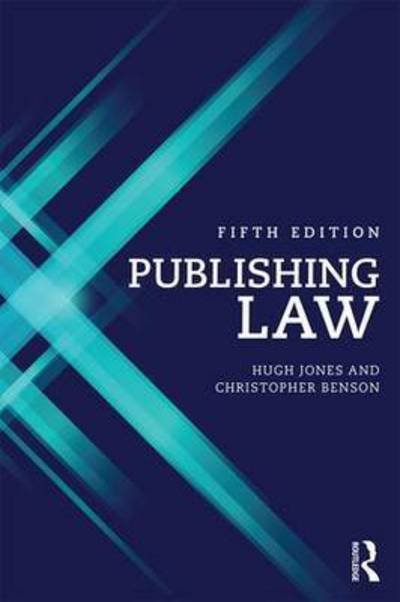 Cover for Hugh Jones · Publishing Law (Paperback Bog) (2016)