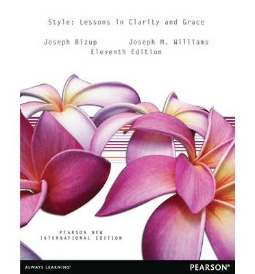 Cover for Joseph Williams · Style: Pearson New International Edition: Lessons in Clarity and Grace (Paperback Bog) (2013)