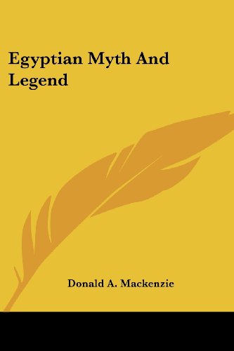 Cover for Donald A. Mackenzie · Egyptian Myth and Legend (Paperback Book) (2006)