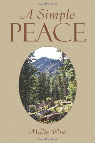 Cover for Millie Blue · A Simple Peace (Paperback Book) (2009)