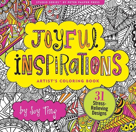 Cover for Peter Pauper Press Inc · Joyful Inspirations Adult Coloring Book (Pocketbok) (2020)