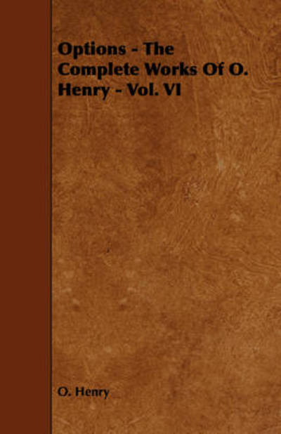 Cover for Henry O · Options (Paperback Book) (2008)