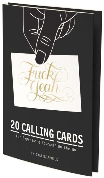 Cover for Calligraphuck · Calligraphuck Calling Cards - Calligraphuck (Print) (2015)
