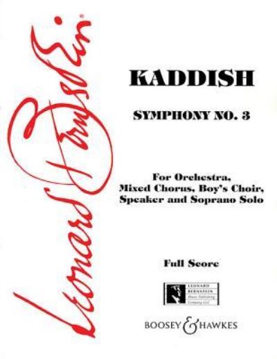 Cover for Leonard Bernstein · Kaddish Symphony No. 3 (Book) (2004)