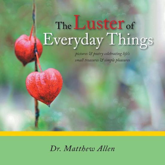 Cover for Matthew Allen · The Luster of Everyday Things: Pictures &amp; Poetry Celebrating Life's Small Treasures &amp; Simple Pleasures (Paperback Book) (2014)