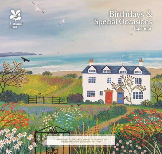 National Trust, Birthday Perpetual Midi Calendar 2025 - Carousel Calendars - Books - Carousel Calendars - 9781529841794 - August 23, 2024