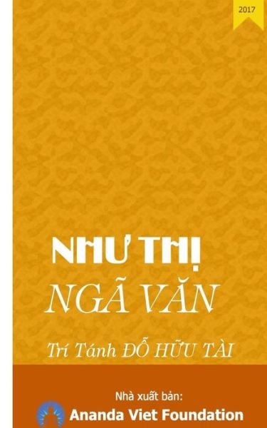 Cover for Tri Tanh · Nhu Thi Nga Van (Paperback Bog) (2017)