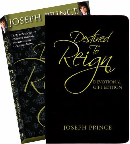 Cover for Joseph Prince · Destined to Reign Devotional Gift Edition: Daily Reflections for Effortless Success, Wholeness, and Victorious Living (Leather Book) [Leatherbound, Gift edition] (2009)