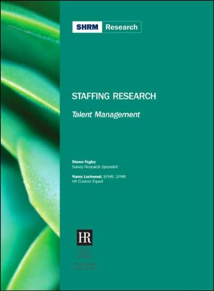 Cover for Society for Human Resource Management · Talent Management (Paperback Book) (2007)