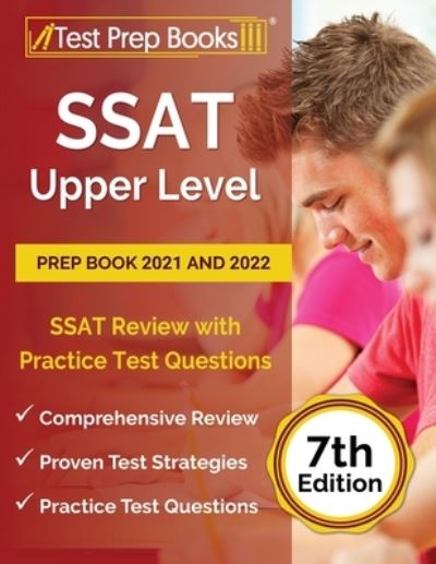 Cover for Joshua Rueda · SSAT Upper Level Prep Book 2021 and 2022 (Paperback Book) (2021)