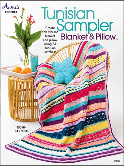 Cover for Rohn Strong · Tunisian Sampler Blanket &amp; Pillow (Paperback Book) (2021)