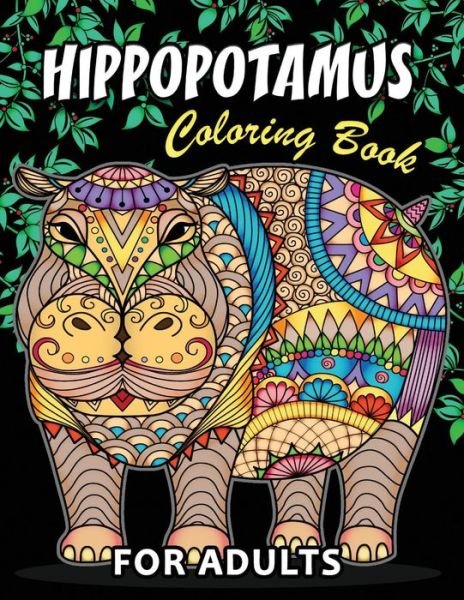 Cover for Kodomo Publishing · Hippopotamus Coloring book (Paperback Book) (2018)