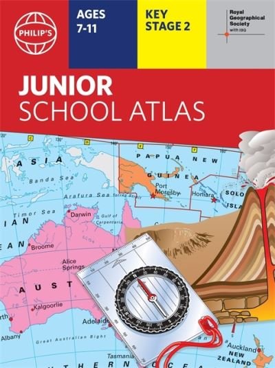 Cover for Philip's Maps · Philip's RGS Junior School Atlas - Philip's World Atlas (Gebundenes Buch) (2021)