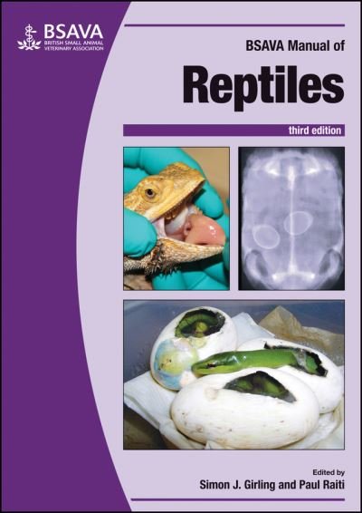 Cover for SJ Girling · BSAVA Manual of Reptiles, 3rd edition - BSAVA British Small Animal Veterinary Association (Pocketbok) [3 Rev edition] (2019)