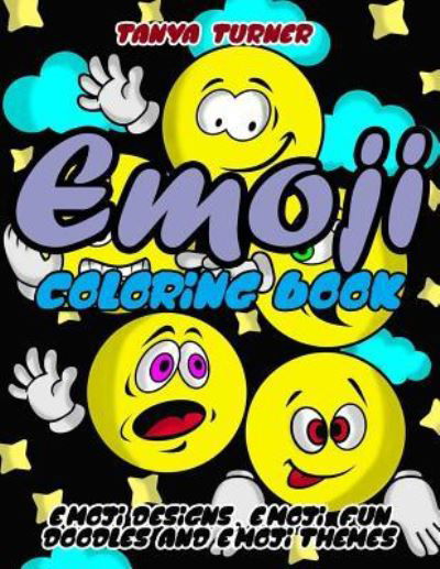 Cover for Hue Coloring · Emoji Coloring Book (Pocketbok) (2017)