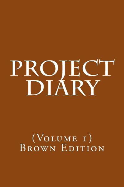 Cover for Gammie · Project Diary (Pocketbok) (2017)