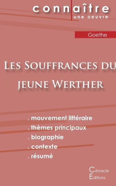 Cover for Goethe · Fiche de lecture Les Souffrances du jeune Werther de Goethe (Analyse litteraire de reference et resume complet) (Paperback Book) (2022)