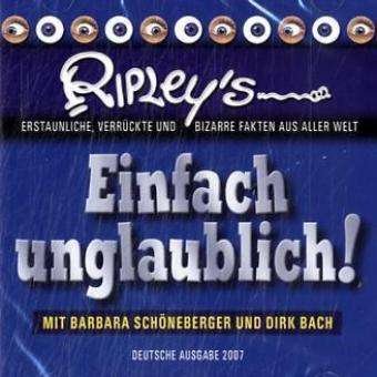 Schoeneberg Barbara Und Bach D · Ripleys Einfach Unglaublich (CD) (2024)