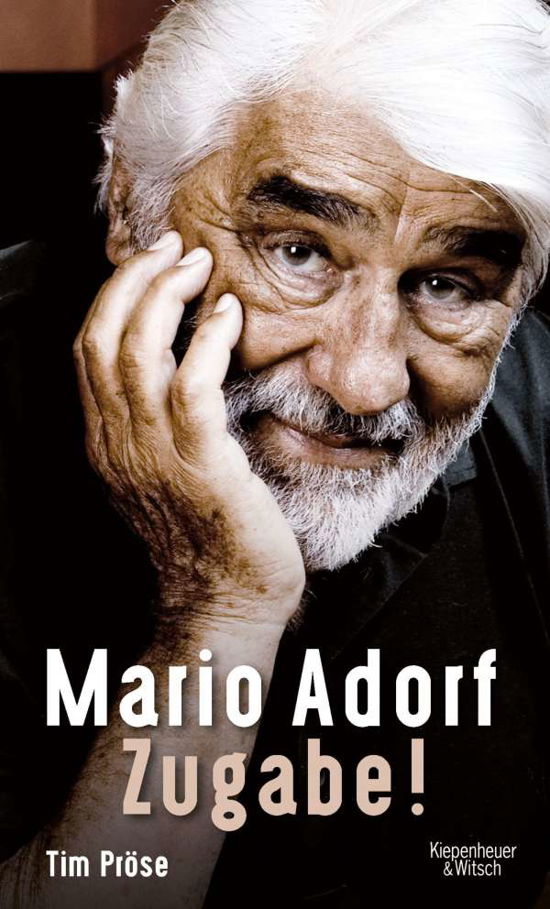 Cover for Pröse · Mario Adorf. Zugabe! (Book)