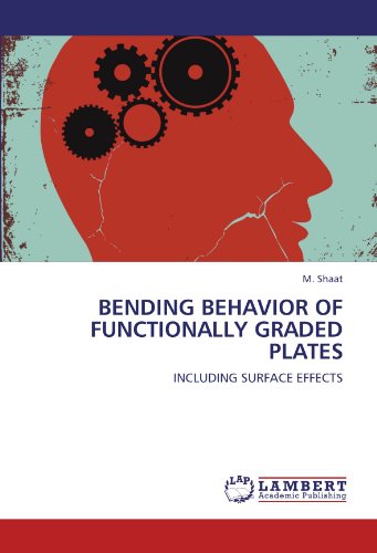 Cover for M. Shaat · Bending Behavior of Functionally Graded Plates: Including Surface Effects (Paperback Book) (2012)