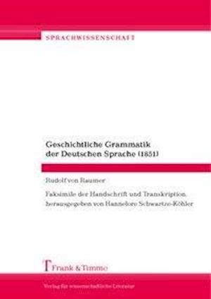 Cover for Raumer · Geschichtliche Grammatik der Deu (Book)