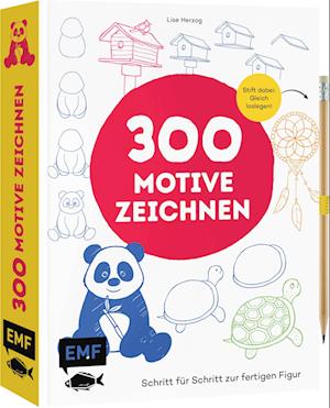 Cover for Lise Herzog · 300 Motive zeichnen (Book) (2024)