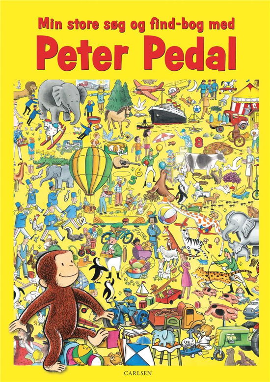 Cover for H. A. Rey · Min store søg og find-bog med Peter Pedal (Bound Book) [2th edição] (2021)