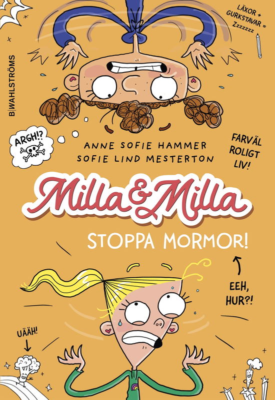 Cover for Anne Sofie Hammer · Stoppa mormor! (Indbundet Bog) (2024)