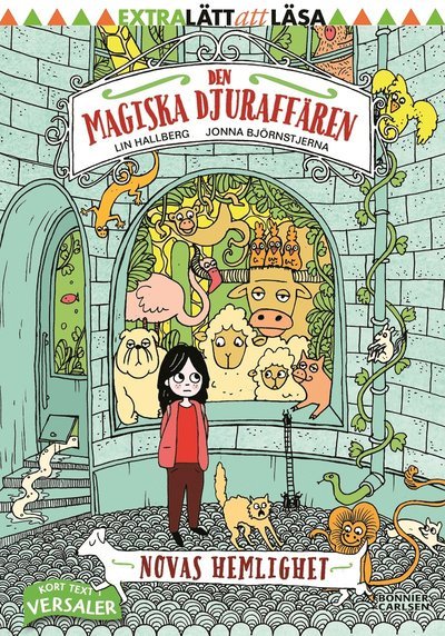 Cover for Lin Hallberg · Den magiska djuraffären: Novas hemlighet (Inbunden Bok) (2015)