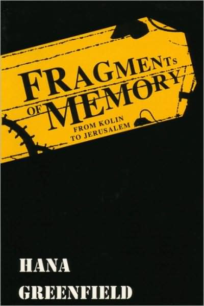 Cover for Hana Greenfield · Fragments of Memory (Paperback Book) (2006)