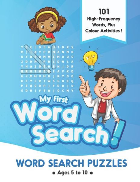 Cover for Bastoof Learning Puzzles Book · My First Word Search (Paperback Book) (2020)