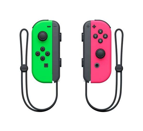 Nintendo Official Switch  JoyCon Controller Pair  Neon GreenNeon Pink Switch - Switch - Jogo - Nintendo - 0045496430795 - 12 de fevereiro de 2019