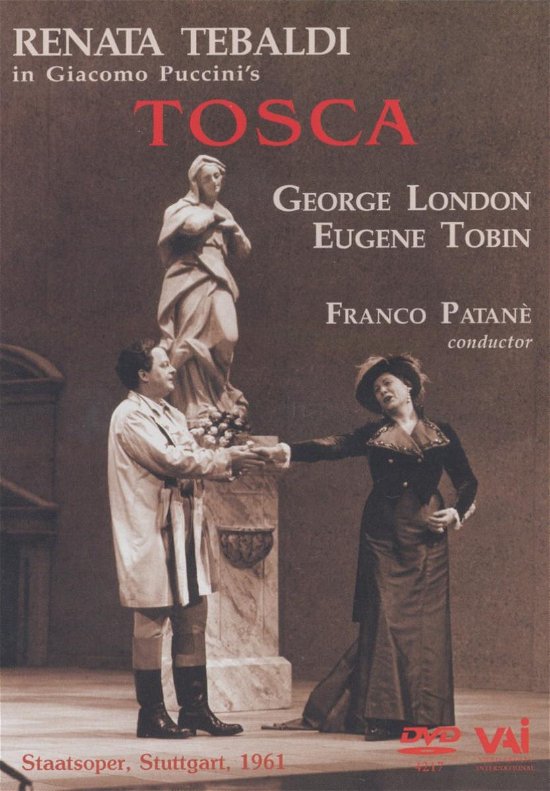 Tosca - Puccini / Tebaldi / London / Tobin / Patane - Film - VAI - 0089948421795 - 25 juni 2002