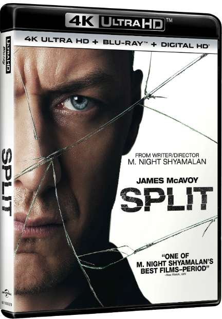 Cover for Split (4K UHD Blu-ray) (2017)