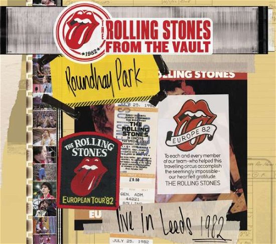Cover for The Rolling Stones · From the Vault: Live in Leeds 1982 (DVD/CD) (2015)