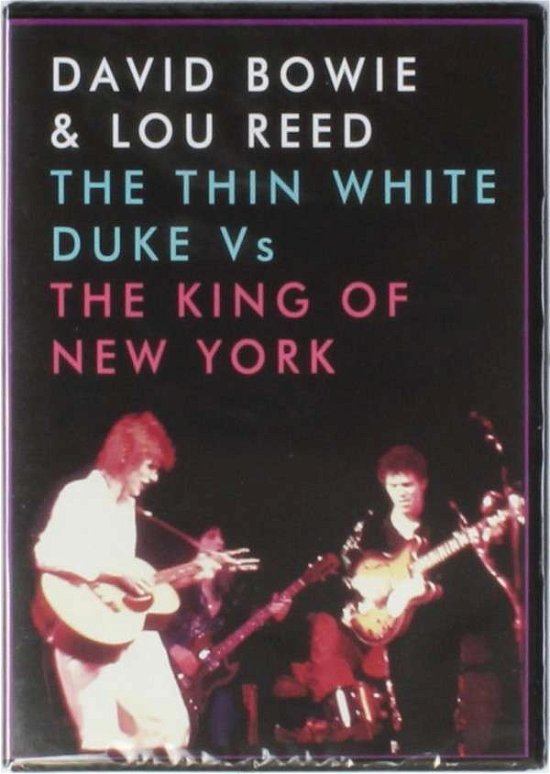 Cover for David Bowie &amp; Lou Reed · The Thin White Duke vs the King of New York (DVD) (2014)