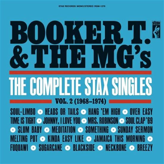 Cover for Booker T &amp; Mg'S · Complete Stax Singles Vol.2 (1968-1974) (Limited Red Vinyl) (LP) (2021)