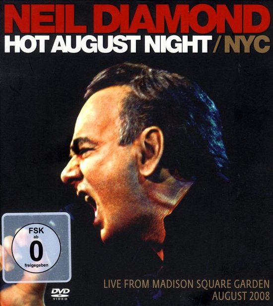 Cover for Neil Diamond · Neil Diamond - Hot August Night Nyc (DVD) [Digipak] (2009)