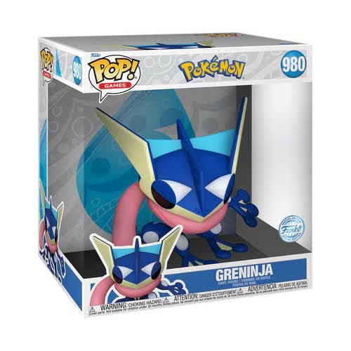 Pokemon Super Sized Jumbo POP! Vinyl Figur Greninj (Spielzeug) (2024)