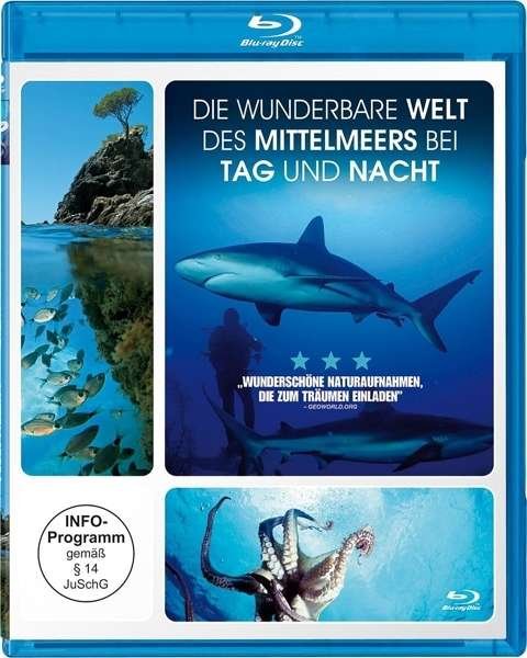 Cover for Natur Ganz Nah · Die Wunderbare Welt Des Mittelmeers Am Tag &amp; Bei N (Blu-ray) (2016)