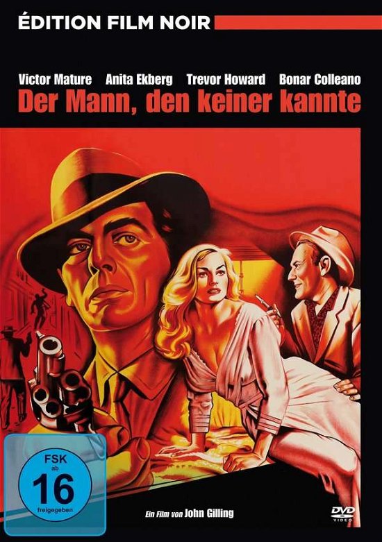 Cover for Mature,victor / Ekberg,anita / Howard,trevor · Der Mann,den Keiner Kannte - Film Noir Edition (DVD) (2024)