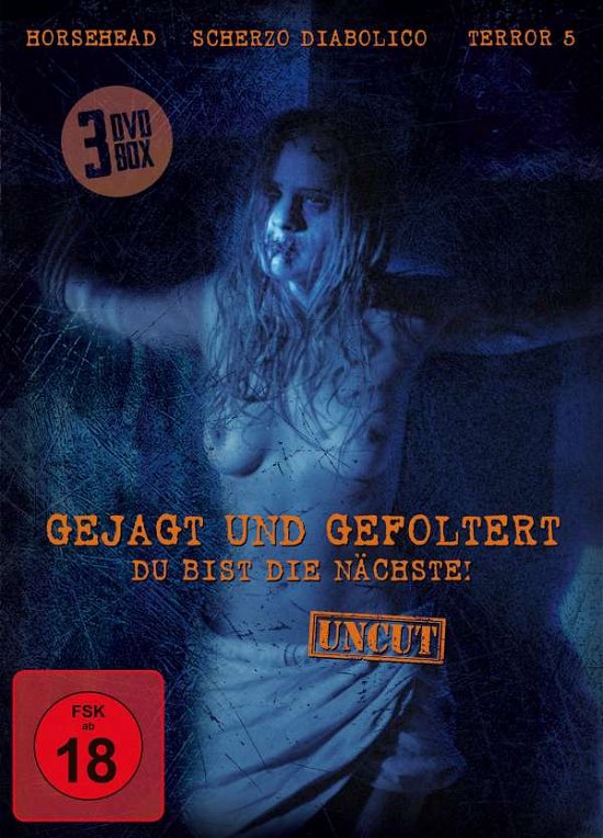 Cover for Horror-box 2018 · Gejagt Und Gefoltert-du Bist (DVD) (2018)