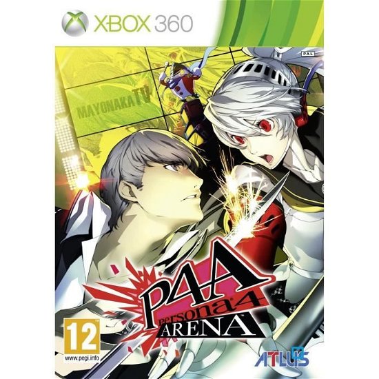 Cover for Xbox 360 · Persona 4 Arena (PS4) (2019)