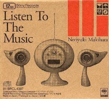 Cover for Makihara Noriyuki · Listen to the Music (CD) [Japan Import edition] (1998)