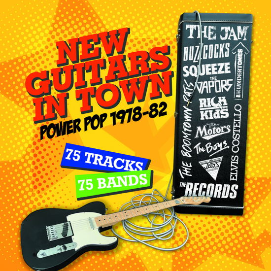 New Guitars In Town - Power Pop 1978-82 (Clamshell) - New Guitars in Town: Power Pop 1978-1982 / Various - Musikk - CHERRY RED - 5013929116795 - 16. februar 2024