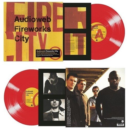 Cover for Audioweb · Fireworks City (Red Vinyl) (LP) (2021)