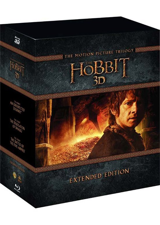 Cover for (UK-Version evtl. keine dt. Sprache) · Hobbit: Trilogy - Extended Edition (Blu-ray) [Extended edition] (2015)