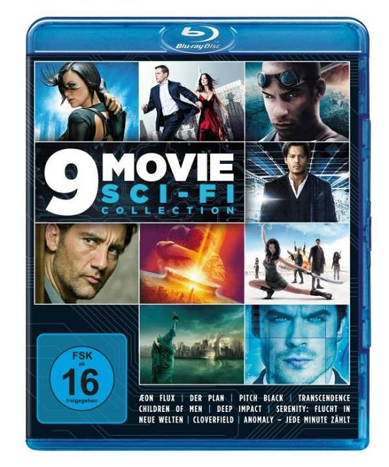 Cover for Keine Informationen · 9 Movie Sci-fi Collection (Blu-ray) (2019)