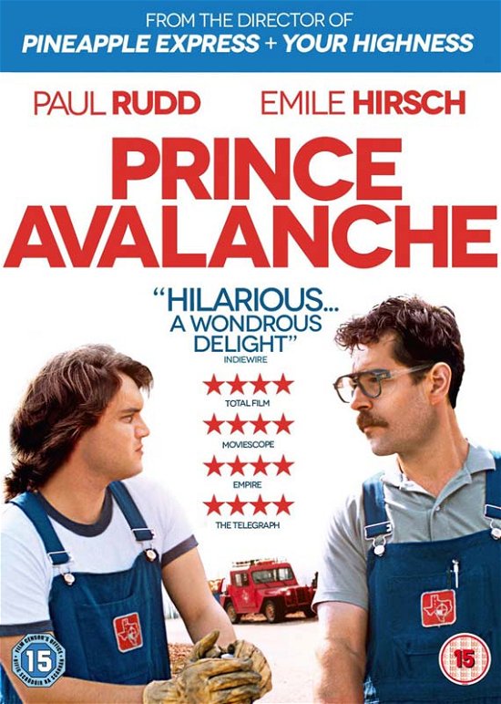Cover for Prince Avalanche (DVD) (2014)