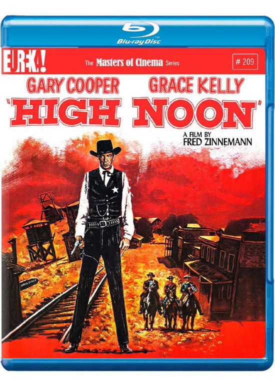 Cover for HIGH NOON Masters of Cinema Bluray STANDARD EDITION REISSUE (Blu-Ray) (2020)